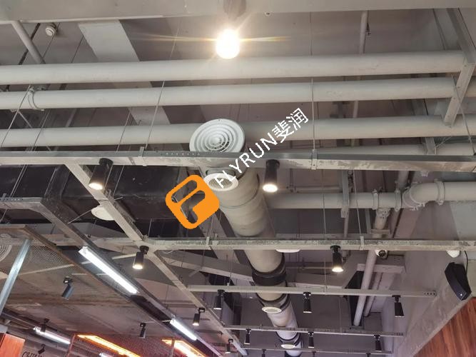 廣州地區(qū)商鋪新風系統(tǒng)安裝案例